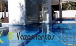 Vazamento em piscina no Lago norte em Brasília, DF